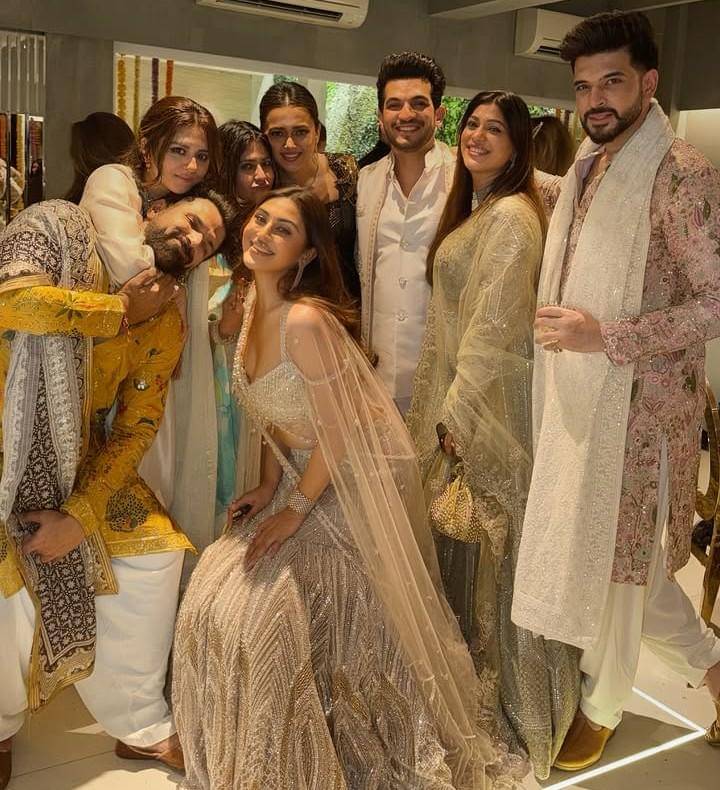 Krystle D'Souza dan rekan artis