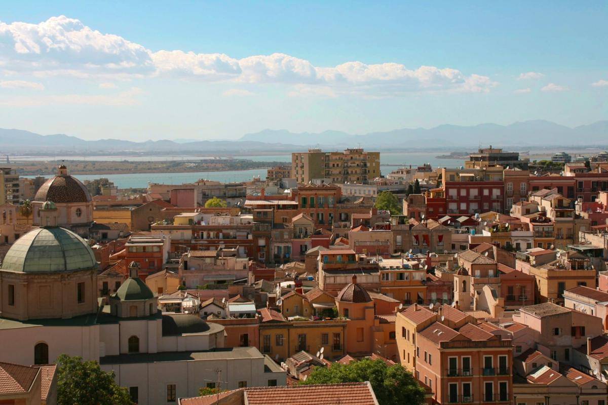 potret Kota Cagliari, Italia