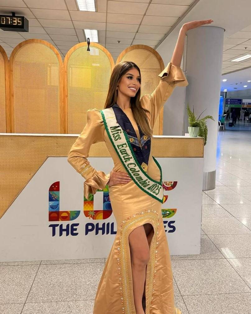 potret Valentina Collazos, Miss Earth Kolombia 2025
