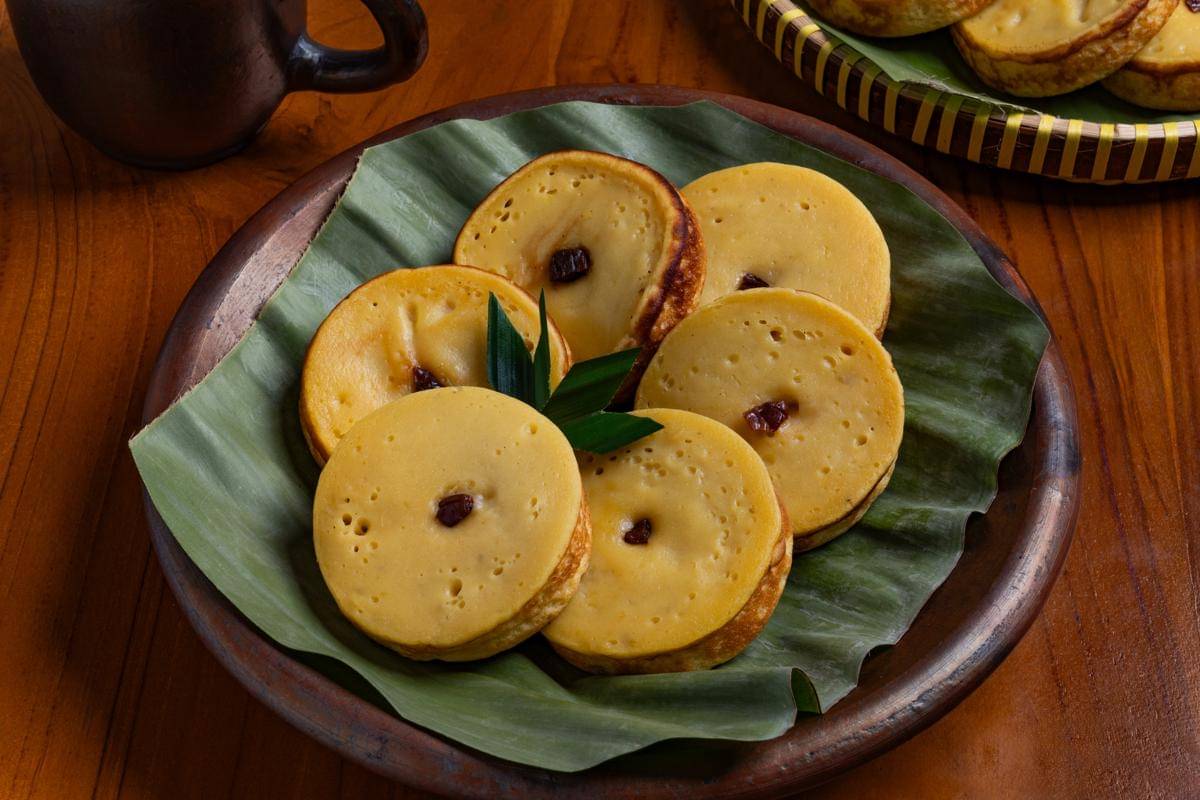 ilustrasi kue lumpur labu kuning