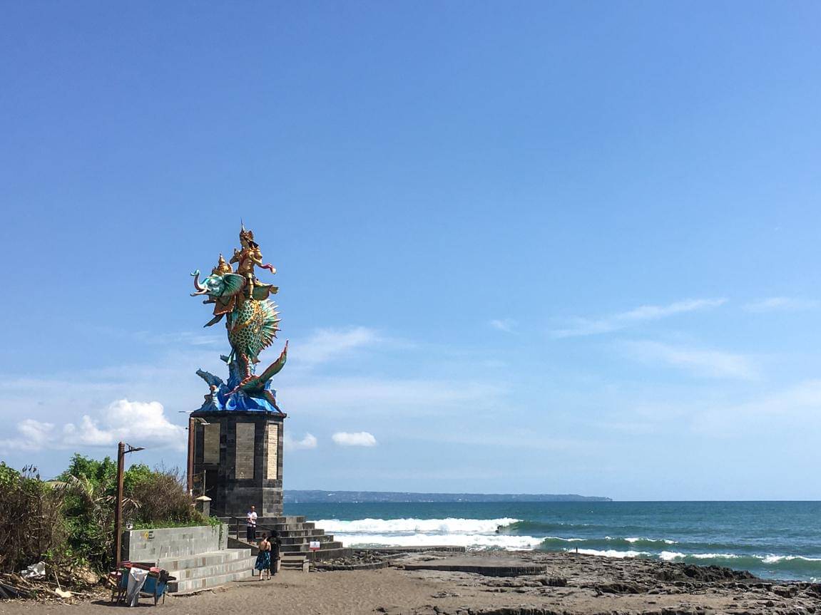 pemandangan Pantai Pererenan (dok.pribadi/Natalia Indah)