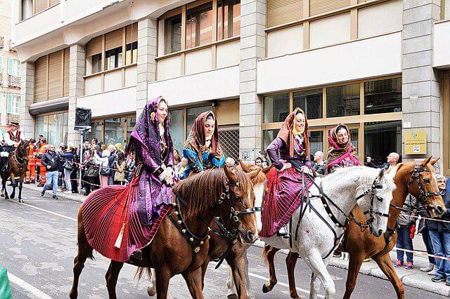 potret Festa di Sant'Efisio, Cagliari, Italia