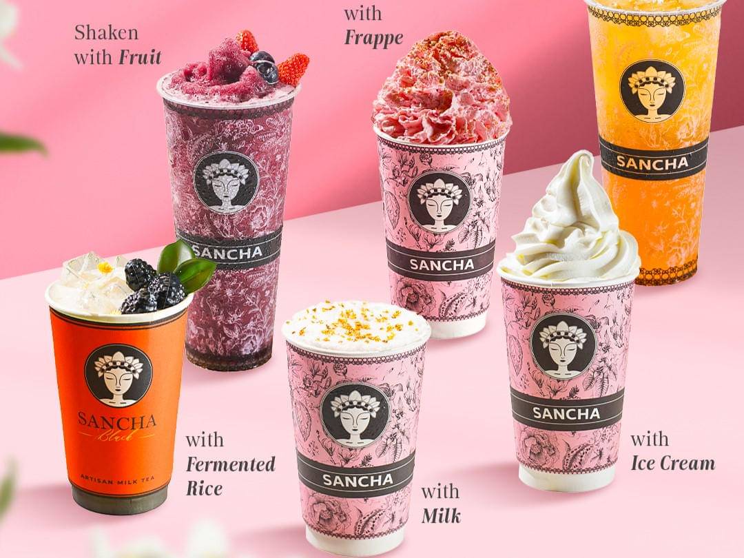 Sancha Artisan Milk Tea Mall Kartini Bandar Lampung