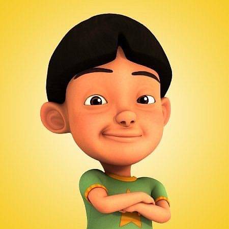 Karakter Mail di Upin Ipin