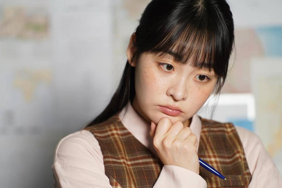 Oh Mi Seon (Kim Min Ha) dalam drakor Typhoon Family