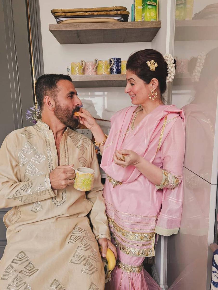 Akshay Kumar dan istri