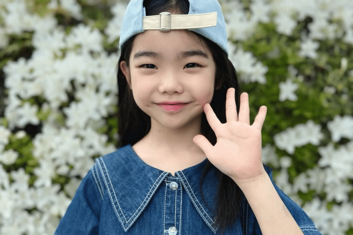 potret aktris cilik Korea Selatan Oh Eun Seo 