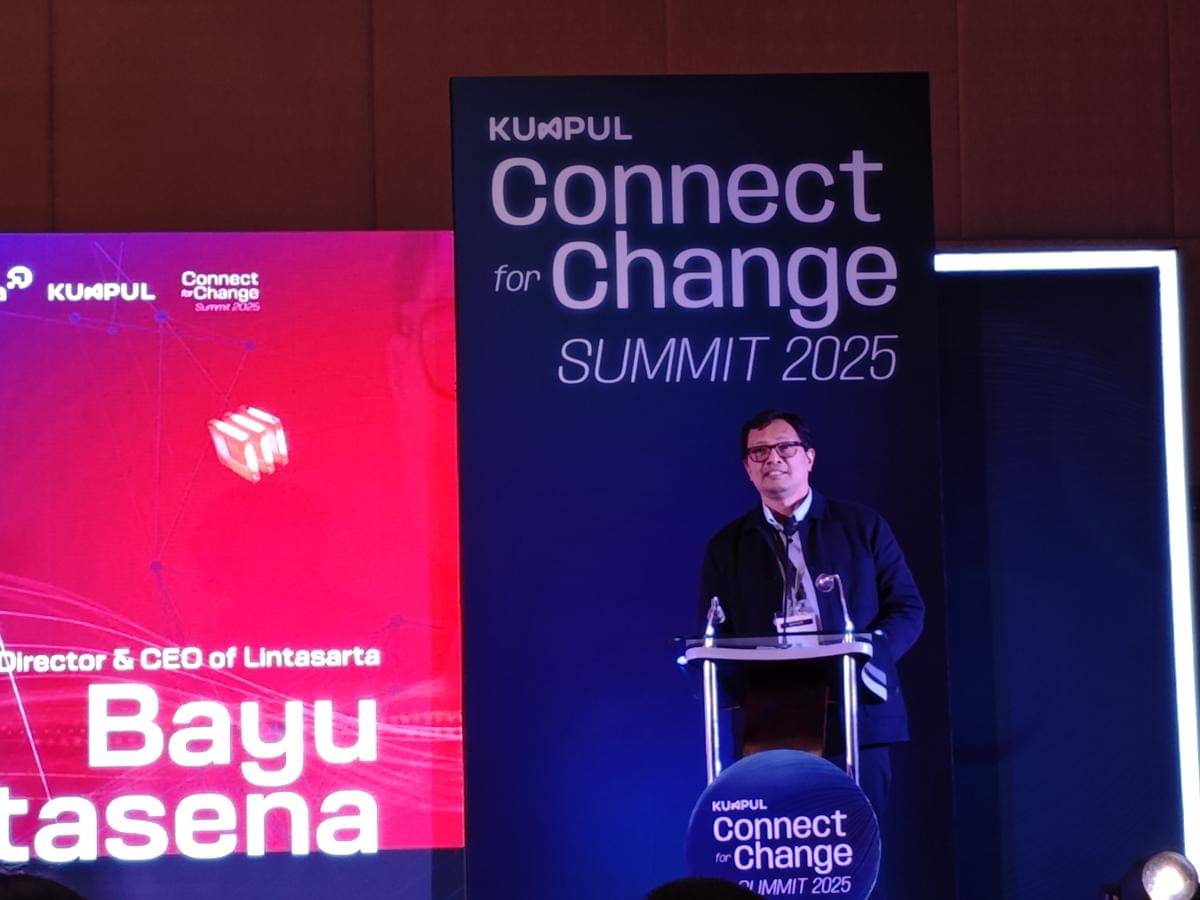 Lintasarta di KUMPUL Connect for Change (C4C) Summit 2025.