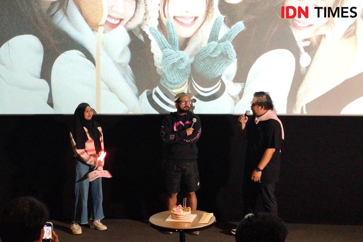Special screening TWICE: ONE IN A MILL10N di GGV Grand Indonesia, Jakarta, Senin (21/10/2025)