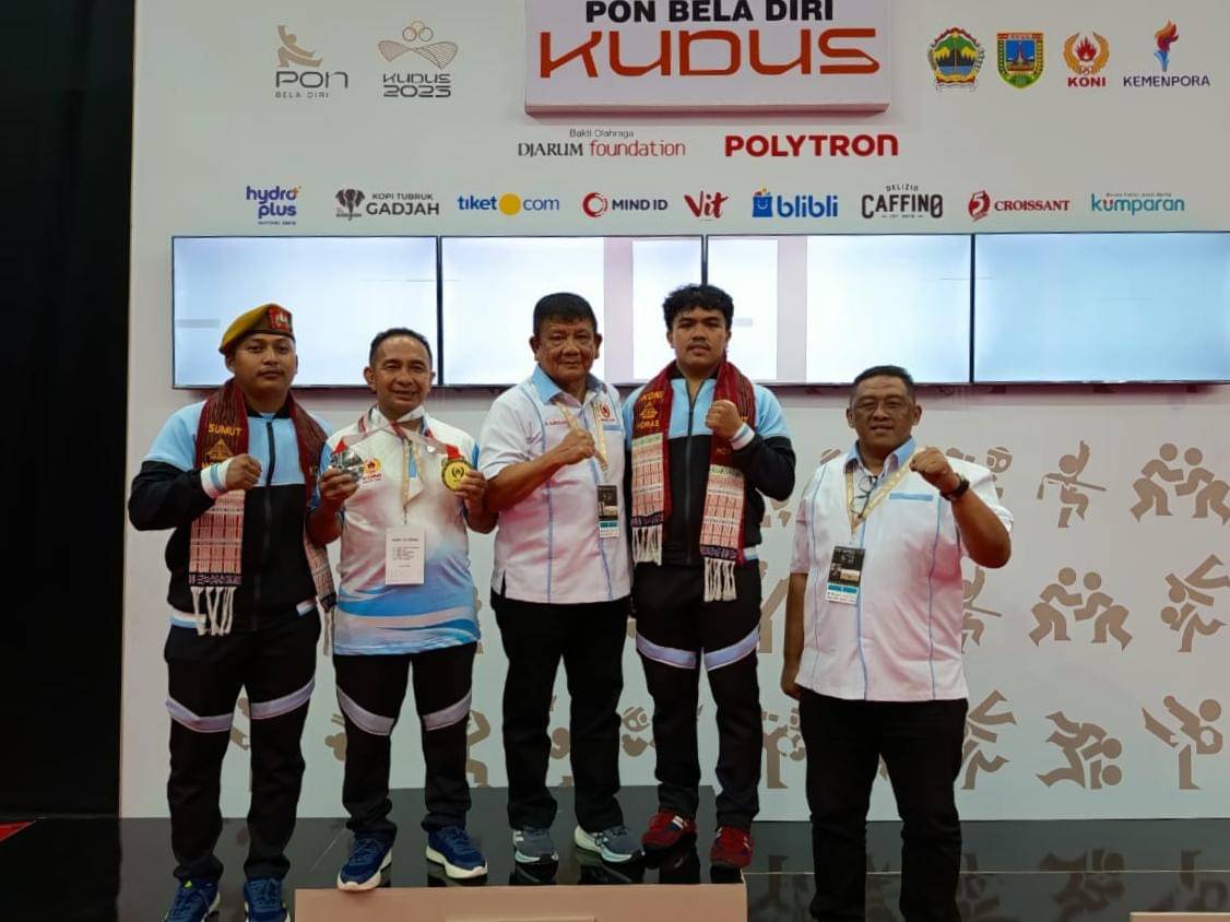 Sumut tambah 1 medali emas dan perak lagi dari Smabo di PON Bela Diri (dok.SIWO PWI Sumut)