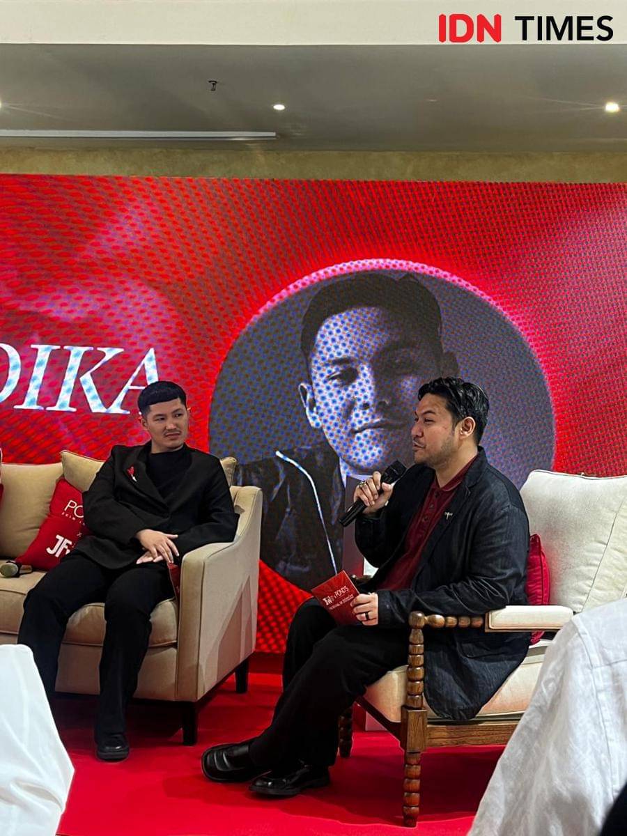 Media Gathering POND’S Age Miracle x Jakarta Fashion Week (JFW) 2026, bertajuk The Revival of Miracles di Dewi's Luxe Market, Plaza Indonesia, Jakarta Pusat pada Senin (20/10/2025) (IDN Times/Nisa Zarawaki)