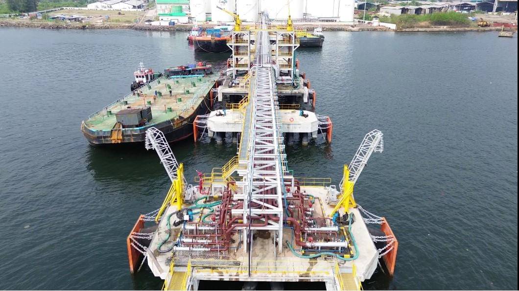 Refinery minyak sawit baru berlokasi di Kecamatan Panjang Kota Bandar Lampung.