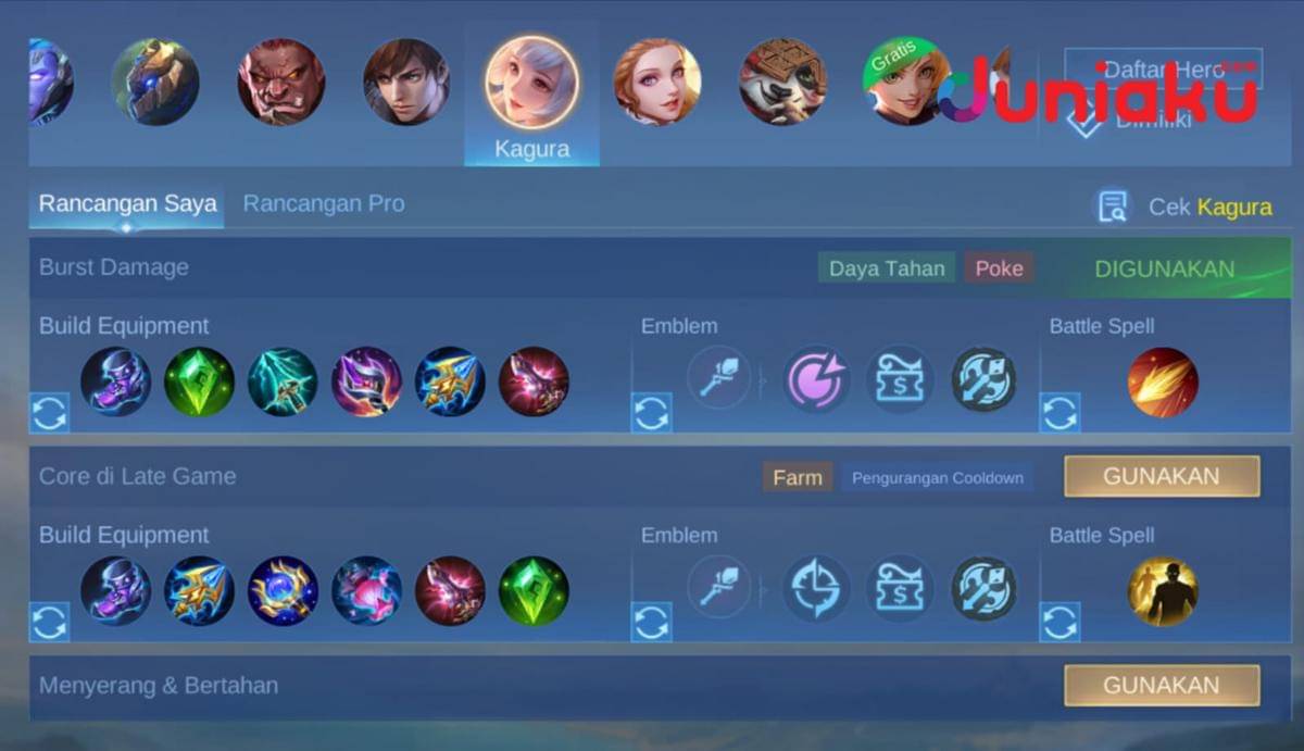 Build Kagura (Dok. Moonton/Mobile Legends)