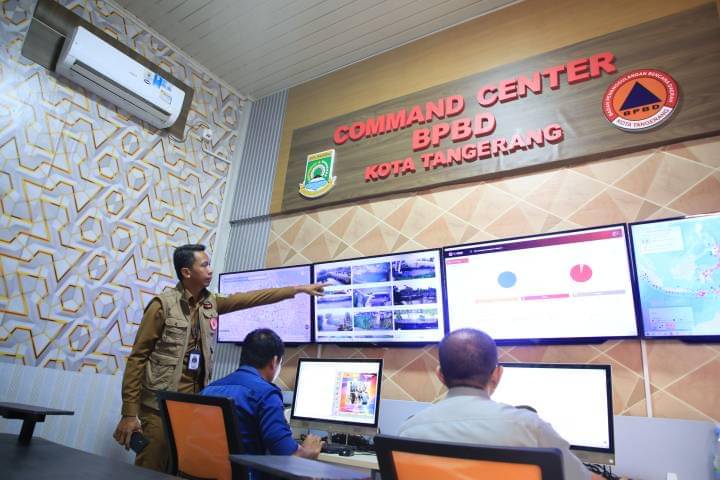 Command Center BPBD Kota Tangerang 