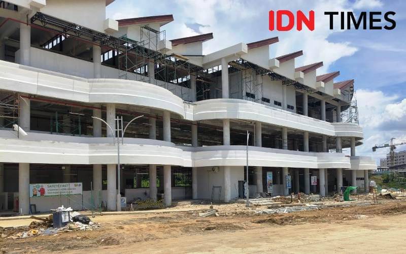 Pembangunan gedung sekolah SDN,SMP dan SMA di IKN hampir rampung