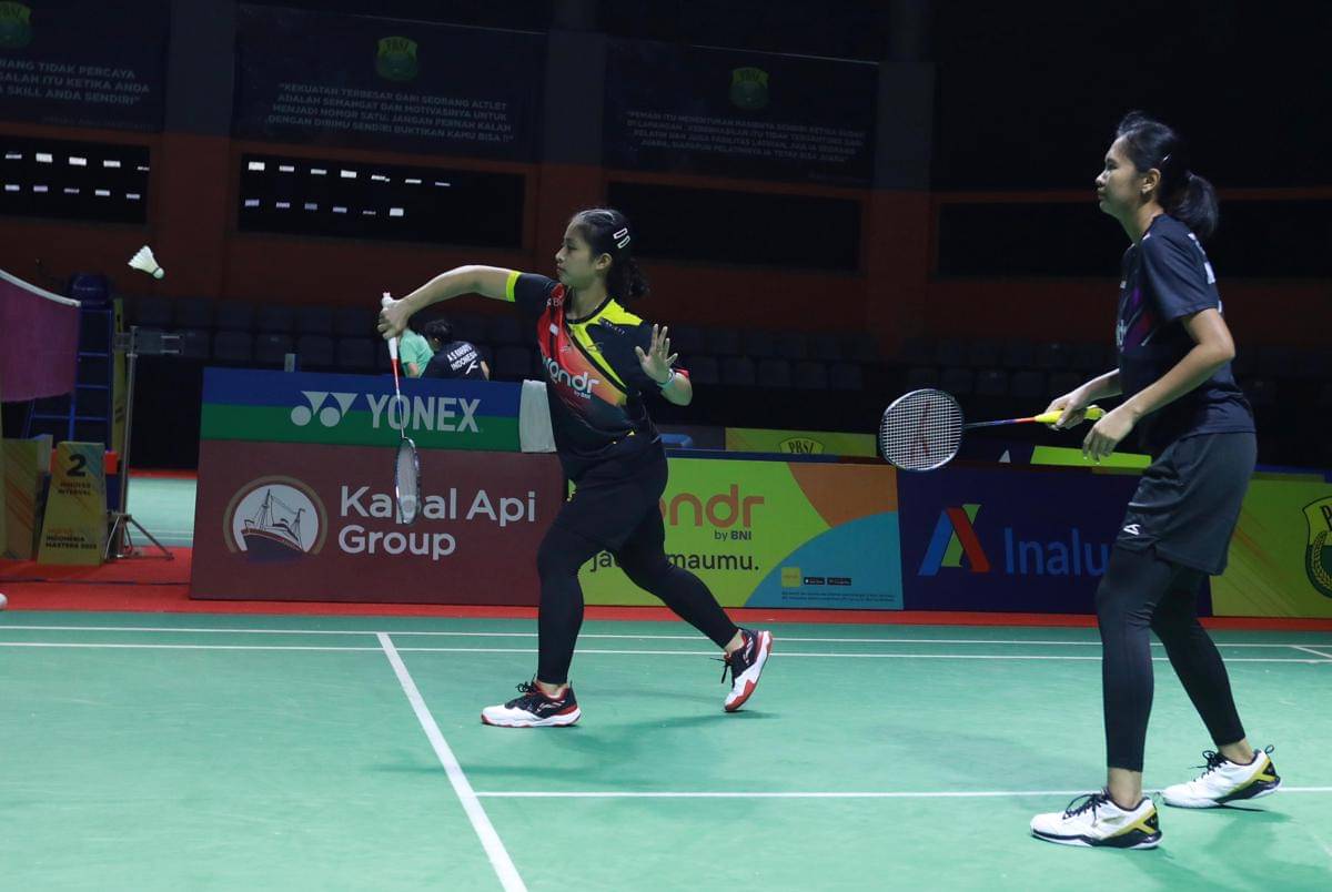 Ganda putri Indonesia yang akan berlaga di BNI Indonesia Masters BWF Super 100 di GOR PBSI Sumut (dok.PBSI Sumut)
