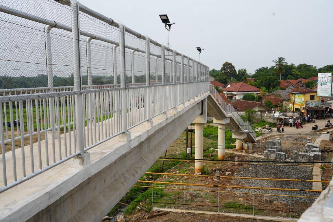 JPO di sekitar Stasiun Tenjo