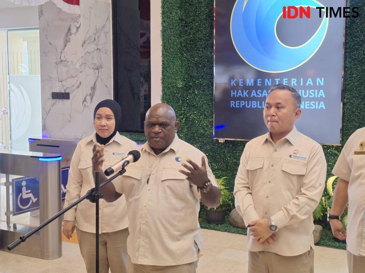 Menteri Hak Asasi Manusia (HAM) Natalius Pigai