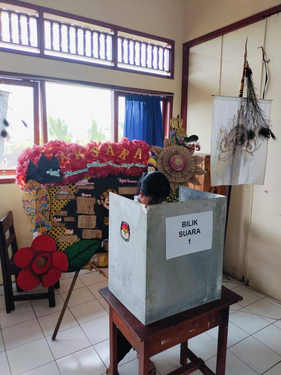 Pemilihan Ketua Osis dan Wakil Ketua Osis di Tabanan