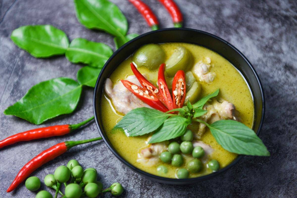 ilustrasi green curry