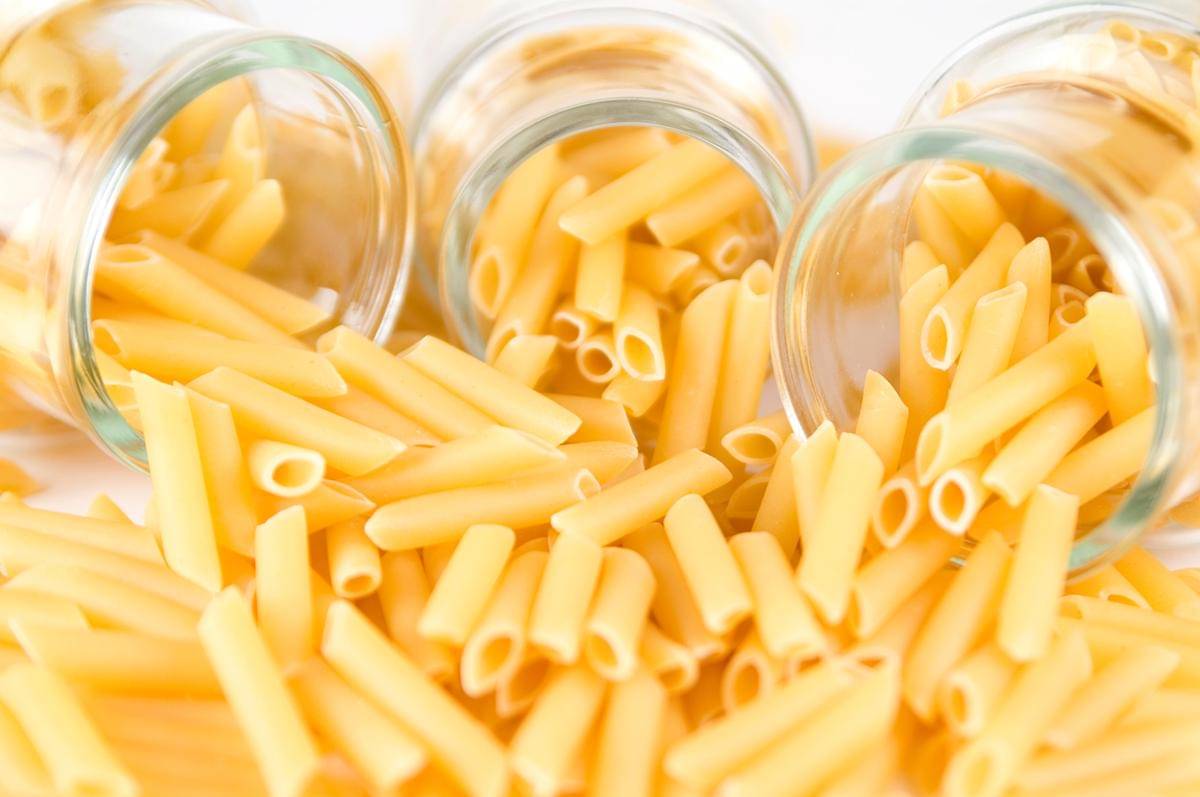 ilustrasi pasta ziti