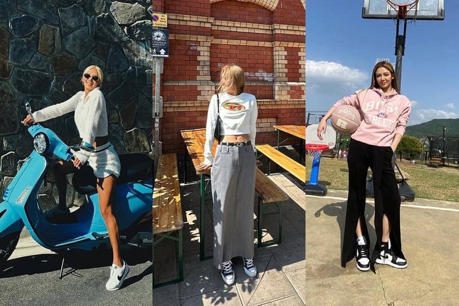 inspirasi outfit comfy ala Hyoyeon SNSD