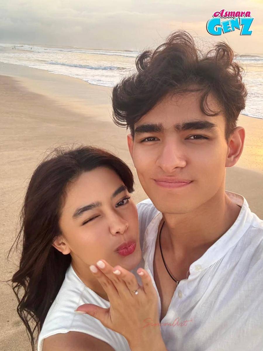Aqeela Callista dan Harry Vaughan