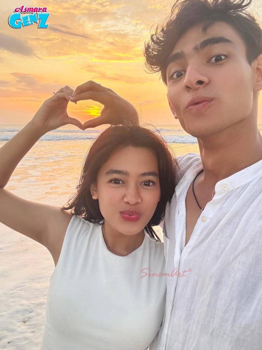 Aqeela Callista dan Harry Vaughan
