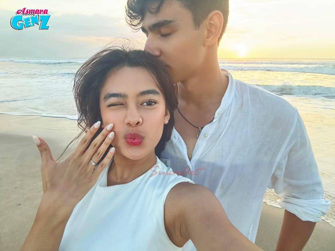 Aqeela Callista dan Harry Vaughan