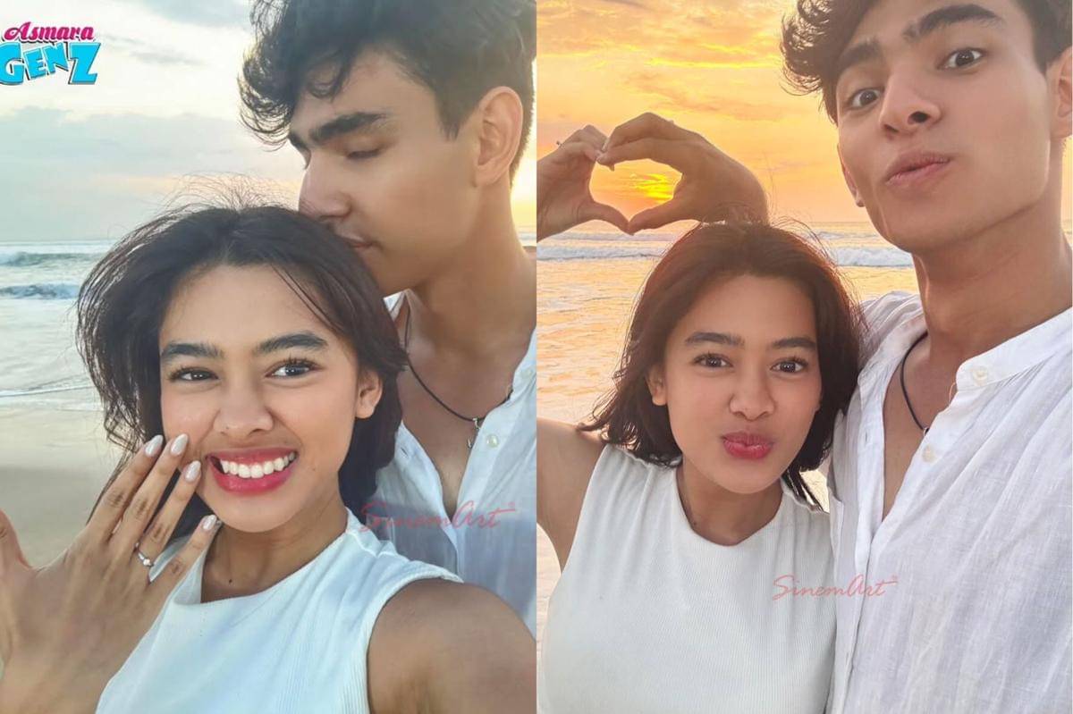 Aqeela Callista dan Harry Vaughan