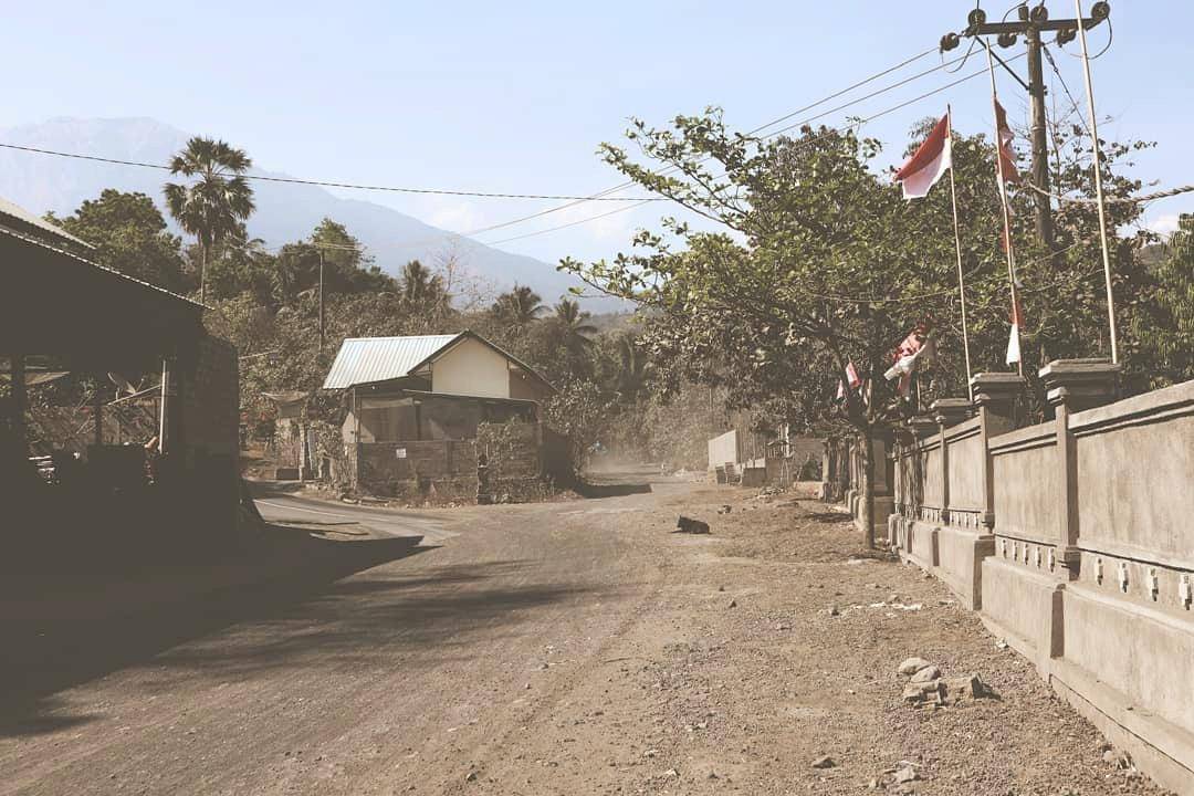 potret suasana Desa Ban, Karangasem, Bali