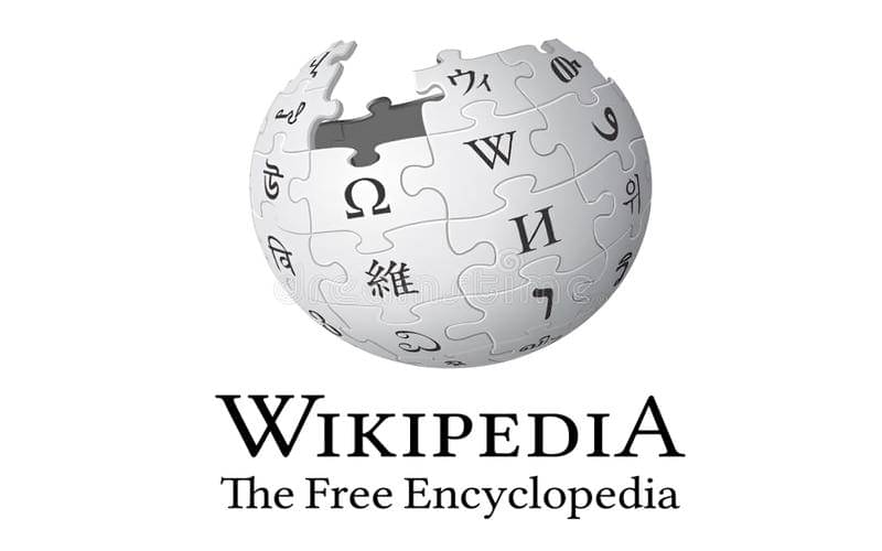 potret halaman utama Wikipedia, situs ensiklopedia daring terbesar di dunia