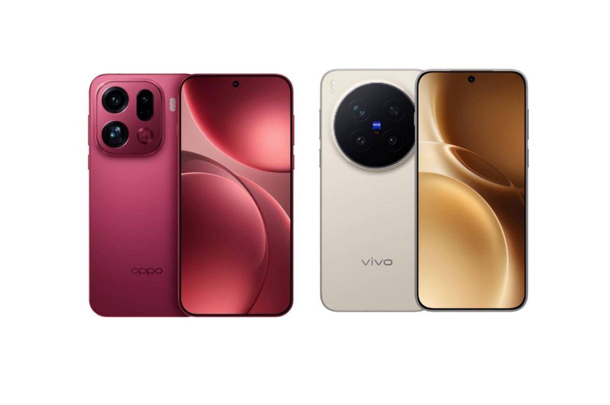 OPPO Find X9 Pro (kiri) | vivo X300 Pro (kanan)