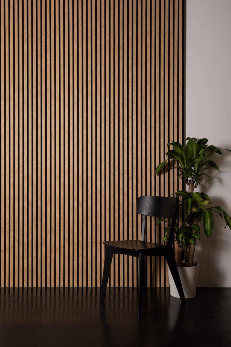 inspirasi desain dinding tekstur wall panel kayu