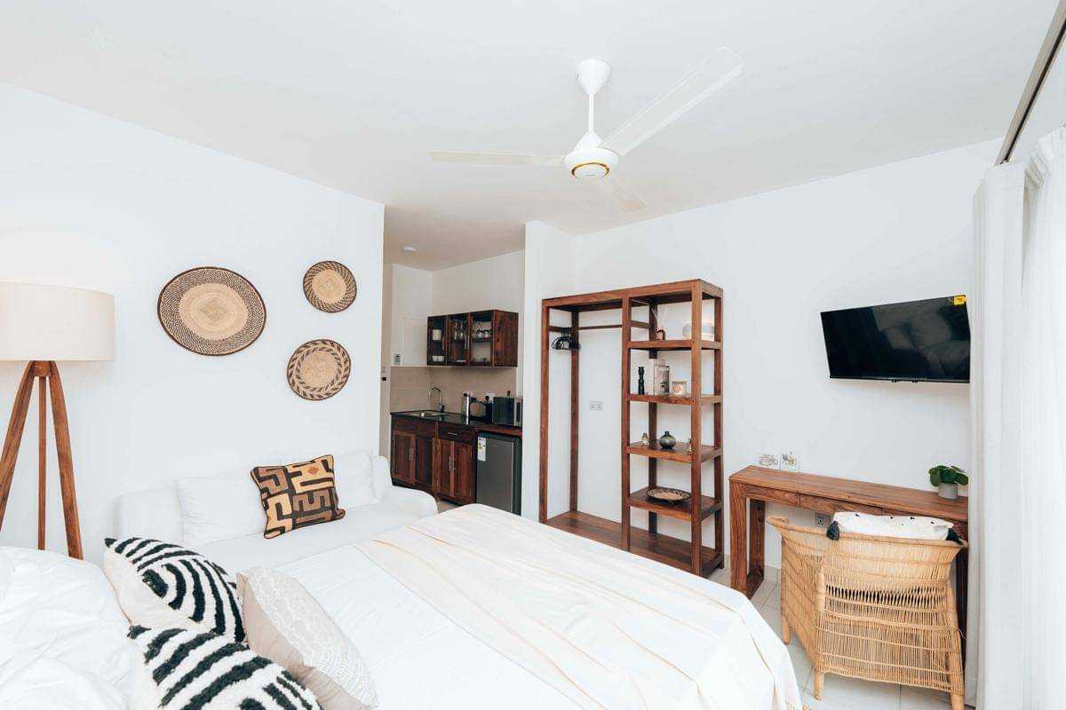 ilustrasi kipas di dalam kamar