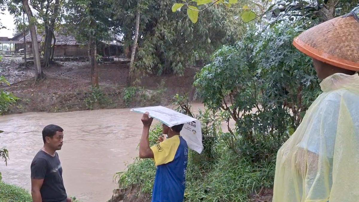 Sri Wahyuni (53) warga desa Cantel Kecamatan Pitu hilang setelah pamit buang hajat ke sungai. IDN Times/Riyanto.