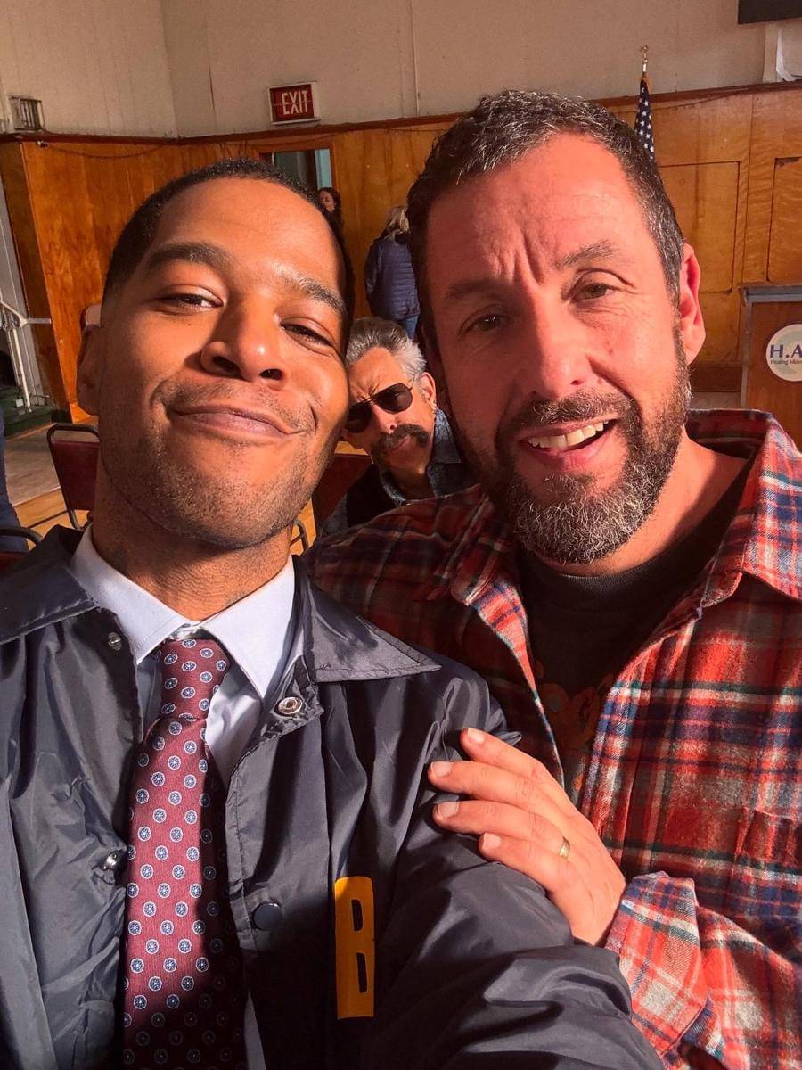 Kid Cudi bersama Adam Sandler dan Ben Stiller