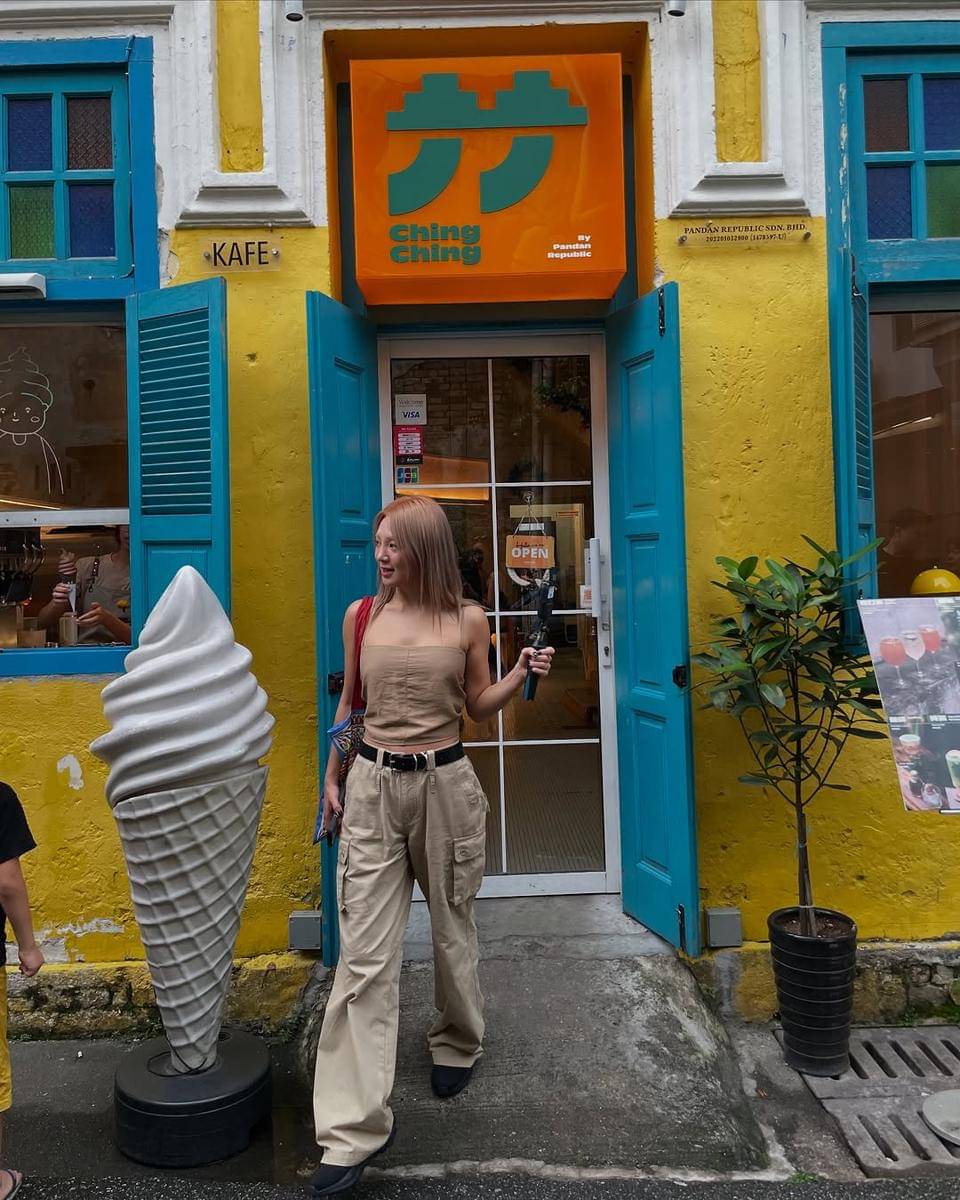 outfit liburan musim panas ala Hyoyeon SNSD