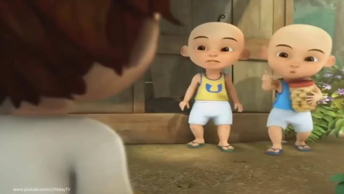 Cuplikan episode Indahnya Syawal di serial Upin & Ipin