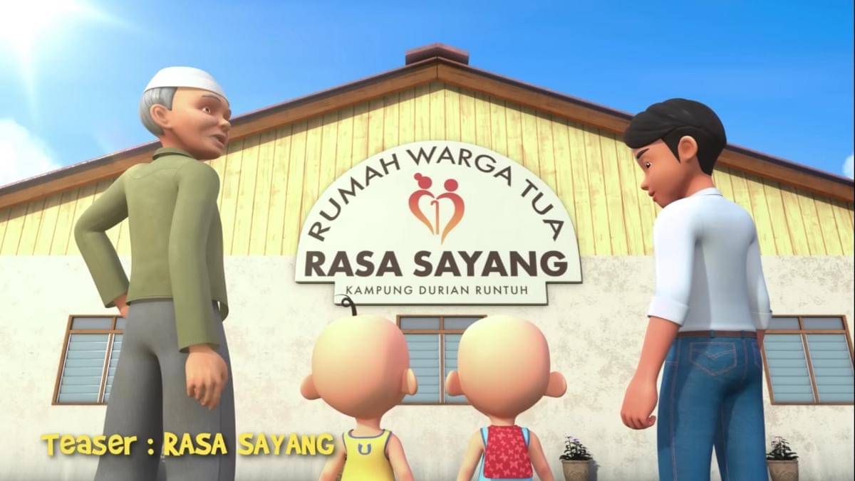 Cuplikan episode Rasa Sayang di serial Upin & Ipin