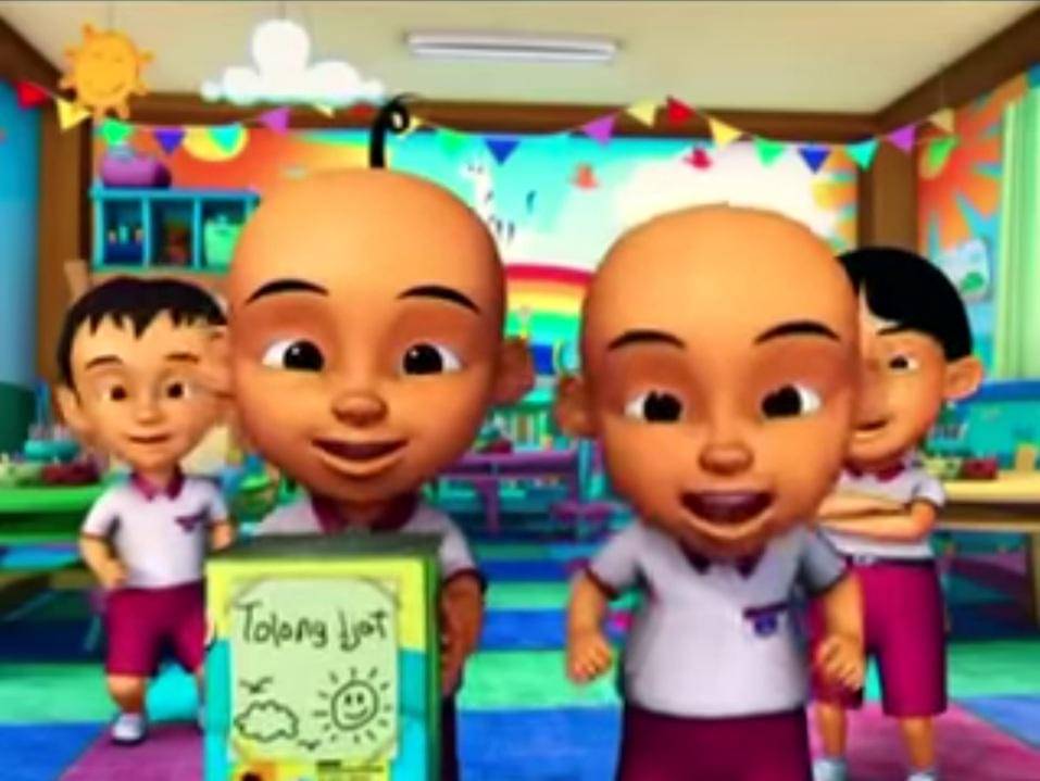 Cuplikan episode Ikhlas dari Hati di serial Upin & Ipin