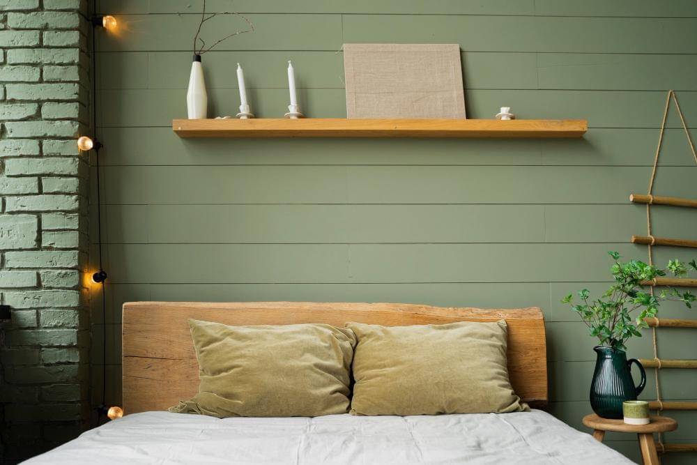 ilustrasi desain interior kamar tidur