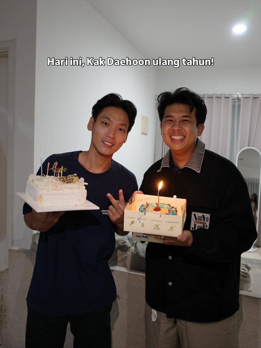 kejutan ulang tahun Na Daehoon (instagram.com/jehianps)