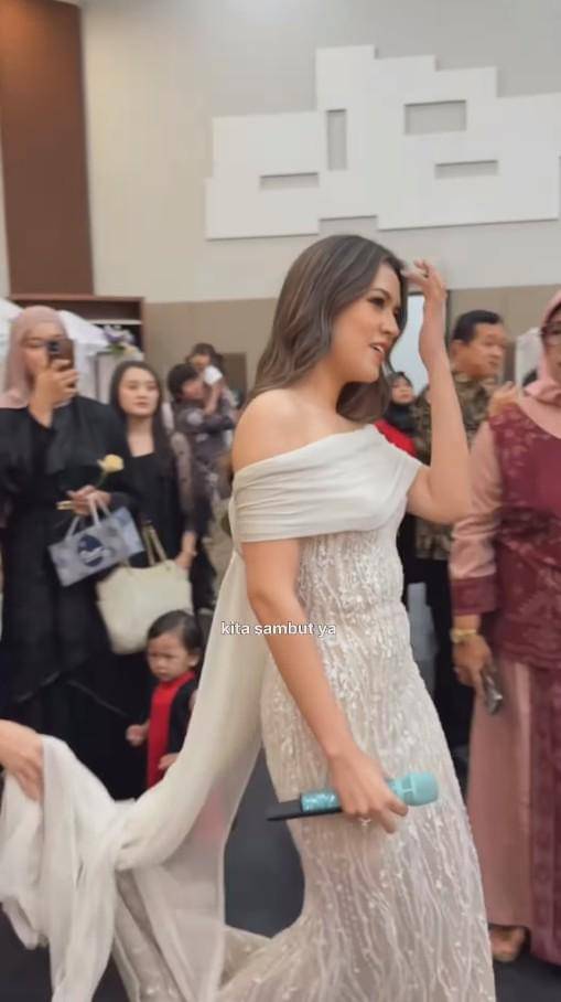 Raisa Nyanyi di Pernikahan Fans (instagram.com/raisa6690)