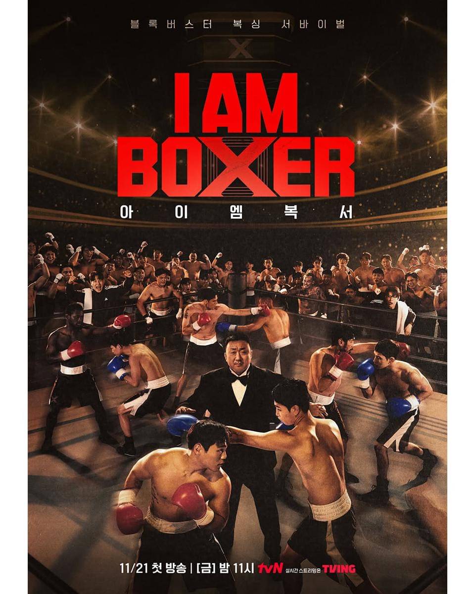 poster survival show I AM BOXER