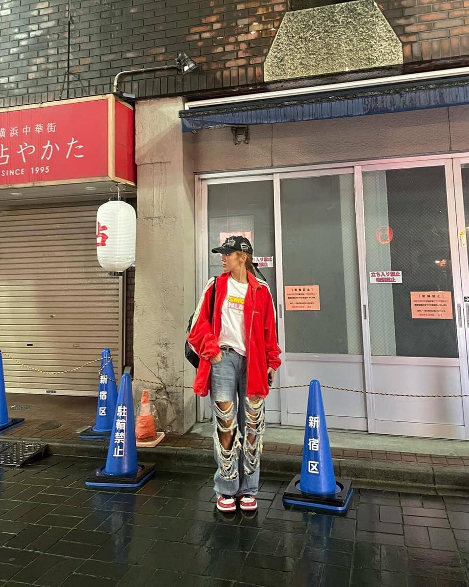 inspirasi outfit comfy ala Hyoyeon SNSD