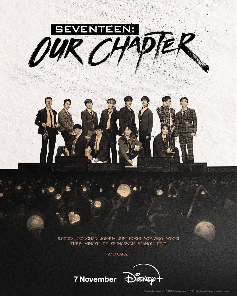 poster serial dokumenter SEVENTEEN: OUR CHAPTER