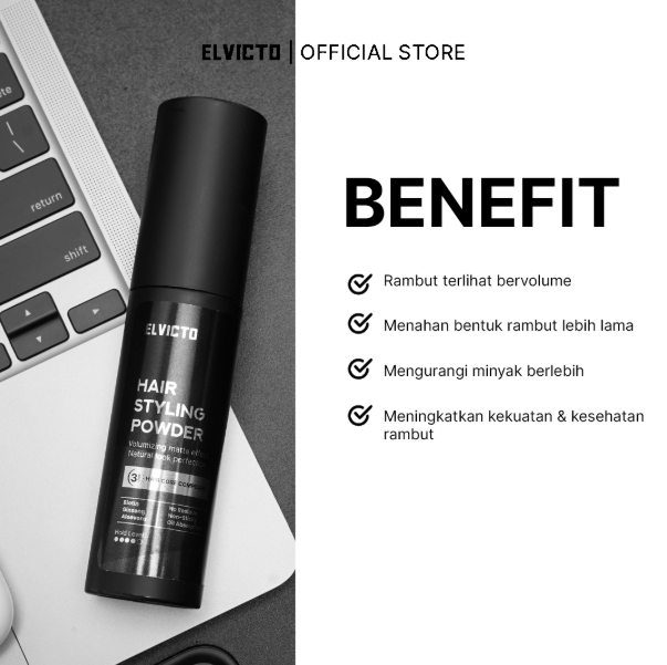Elvicto Hair Styling Powder