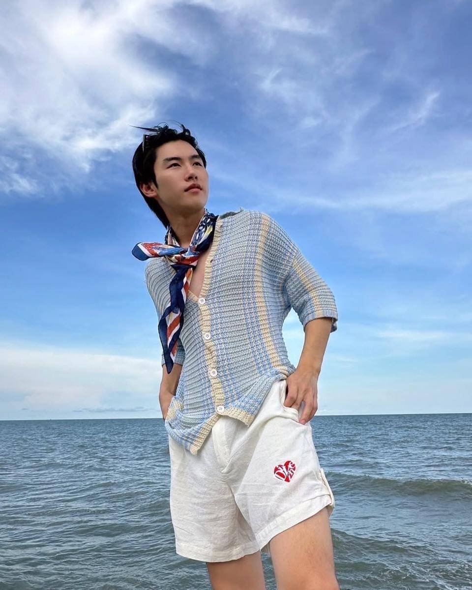 Beach Outfit ala Prom Theepakorn