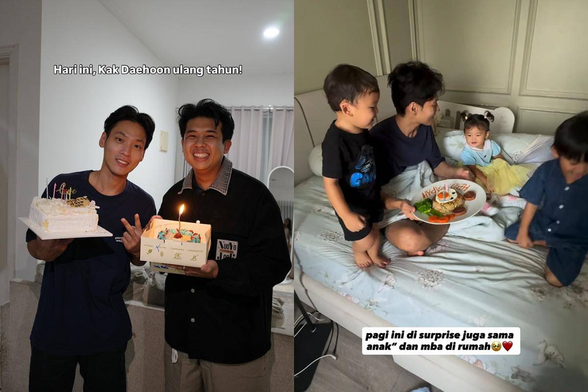 kejutan ulang tahun Na Daehoon (instagram.com/jehianps)